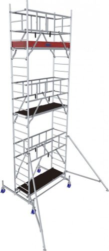 Krause ProTec alumínium gurulóállvány 7,3 m - 940148