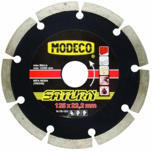 Modeco gyémánttárcsa Saturn 180mm szegmenses