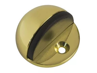 Ajtóütköző félgömb Q45 réz/króm c-906