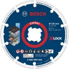 Bosch EXPERT Diamond Metal Wheel X-LOCK vágótárcsa,125 x 22,23 mm<br/>