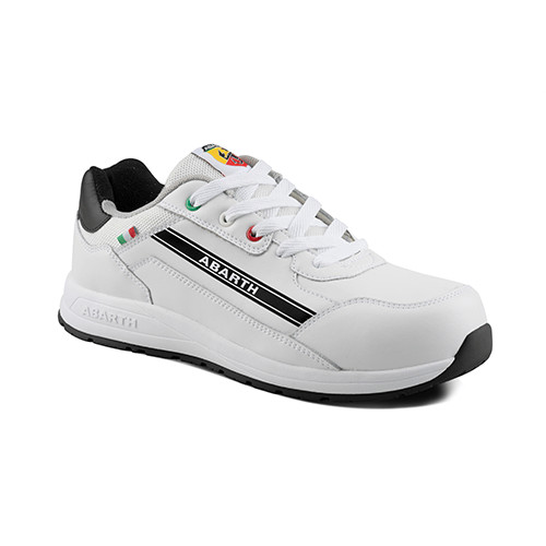 Abarth 595 S3 fehér munkavédelmi cipő 39