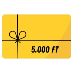 Ajándékutalvány 5000 Ft