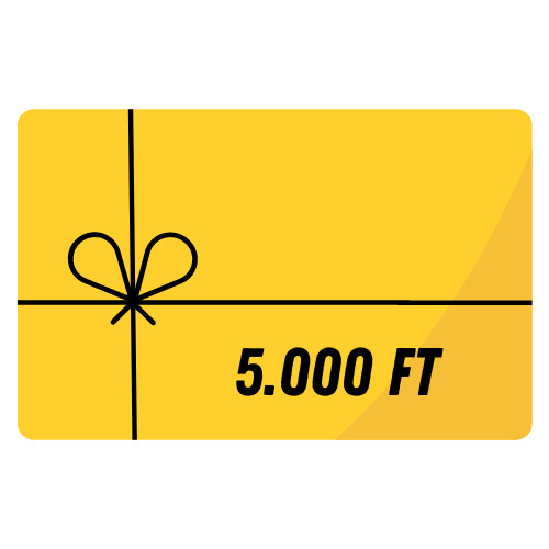 Ajándékutalvány 5000 Ft