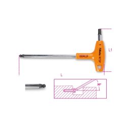   BETA 96TBP 3 T-szárú imbuszkulcs műanyag markolattal (BETA 96TBP/3)