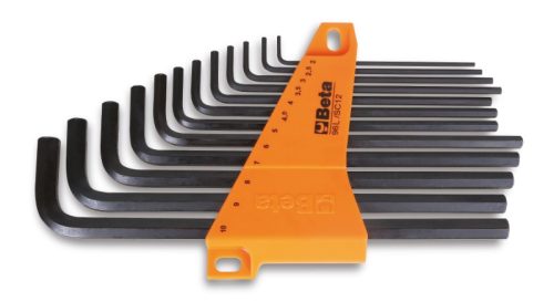 BETA 96L/SC12 12 részes hajlított hosszú imbuszkulcs szerszám készlet tartóval (BETA 96L/SC 12)