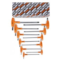   BETA 97TTX/S11 11 részes T-szárú Torx®-imbuszkulcs markolattal szerszám készlet (BETA 97TTX/S 11)