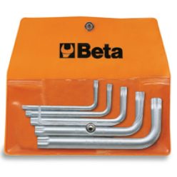   BETA 98XZN/B5 5 részes XZN® profilú imbuszkulcs szerszám készlet műanyag dobozban (BETA 98XZN/B 5)
