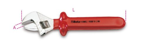 BETA 110MQ 250 Állítható villáskulcs skálával (BETA 110MQ/250)