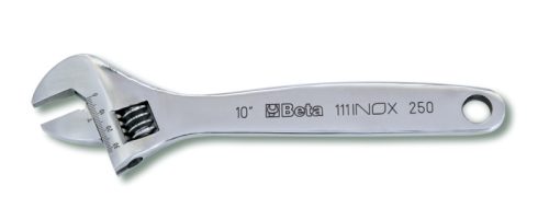 BETA 111INOX Görgős, állítható kulcsok, rozsdamentes acélból (BETA 111INOX/150)