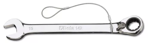 BETA 142HS Csillag-villáskulcs irányváltós racsnival H-SAFE (BETA 142HS/27)