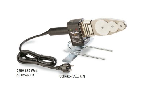 BETA 310/2 Csőhegesztő PE, PP, PVC műanyagokhoz, PVDF csövekhez és szerelvényekhez (BETA 310/2)