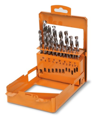 BETA 412/SP19 rövid csigafúró szerszám készlet kofferban (BETA 412/SP 19)