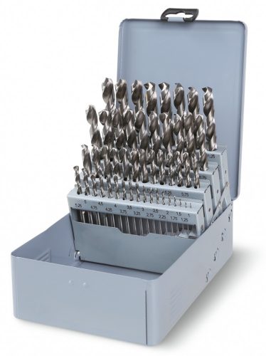 BETA 412/SP49 rövid csigafúró szerszám készlet kofferban (BETA 412/SP 49)