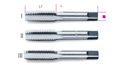 BETA 430 10 Kézi menetfúró, metrikus normál menet, króm-acélból (BETA 430/10)