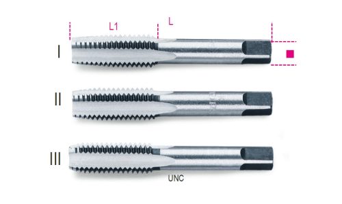 BETA 430ASC 9/16 Kézi menetfúró, UNC menet, krómacélból (BETA 430ASC/9/16)