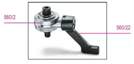 BETA 560/2 Nyomatéksokszorozó tartozékkal, áttétel 5:1 (BETA 560/2)