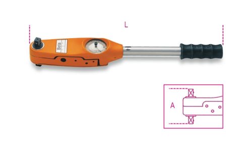 BETA 594/21 Mérőtárcsás nyomatékkulcs Jobbos és balos Pontosság:±4% 1/2" (BETA 594/21)