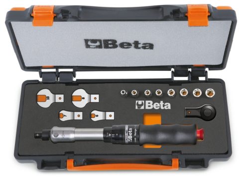 BETA 671B/C10 1 nyomatékkulcs 604B/10, 1 irányváltós racsni, 8 hatlapú-dugókulcs és 4 villáskulcs (BETA 671B/C10)