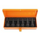 BETA 720XZN/C6 6 gépi dugókulcs XZN® csavarokhoz, barnított, fémdobozban