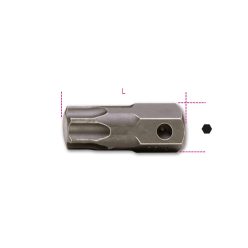   BETA 727/ES22TX T80 Torx® csavarhúzóbetét külső méret 22 mm (BETA 727/ES22-TX80)