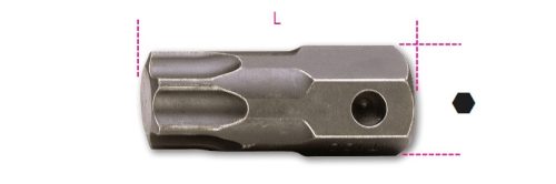 BETA 727/ES22TX T100 Torx® csavarhúzóbetét külső méret 22 mm (BETA 727/ES22-TX100)
