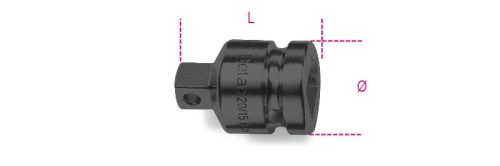 BETA 729/15 Szűkítő közbetét, 1”-3/4”, foszfátozott (BETA 729/15)