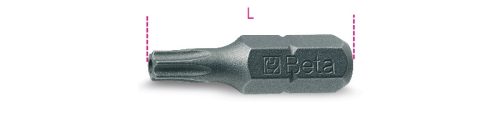 BETA 861RTX 10 Tamper Resistant Torx® csavarhúzóbetétek (BETA 861RTX/10)