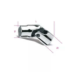 BETA 910AS-SN 9/16 tizenkétszögű csuklós dugókulcs – kéziszerszám