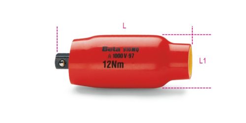 BETA BETA 910MQ/PT 12 3/8" HOSSZABBÍTÓ, SZIGETELT (BETA 910MQ/PT 12)