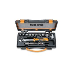   BETA 910B/C10 10 dugókulcs és 2 tartozék fémdobozban  (BETA 910B/C 10)