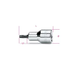 BETA 920RTx 25 tamper resistant Torx® imbusz-dugókulcs – kéziszerszám