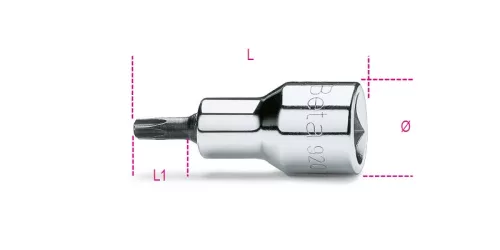 BETA 920RTx 25 tamper resistant Torx® imbusz-dugókulcs – kéziszerszám