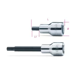 BETA 920PE 4 1/2-OS imbusz-dugókulcs, krómozott, barnított hegy – kéziszerszám