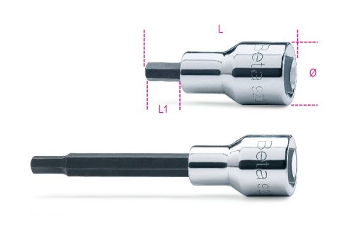 BETA 920PE 4 1/2"-os imbusz-dugókulcs, krómozott, barnított hegy (BETA 920PE/4)