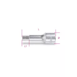 BETA 920ME 12 1/2”-OS imbusz-dugókulcs, krómozott – kéziszerszám