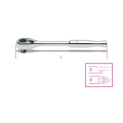   BETA 920M/55 1/2”-os irányváltós fémracsni (BETA 920M/55)