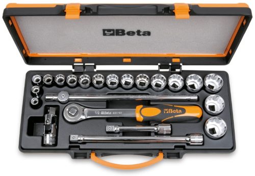 BETA 920AS/C17X 17 dugókulcs és 5 tartozék fémdobozban  (BETA 920AS/C 17X)