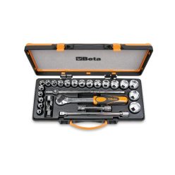   BETA 920A/C20 20 dugókulcs és 5 tartozék fémdobozban (BETA 920A/C 20)