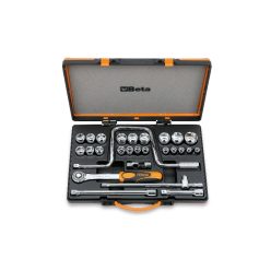   BETA 920B/C21X 21 dugókulcs és 5 tartozék fémdobozban  (BETA 920B/C 21X)