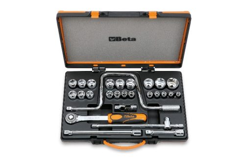 BETA 920B/C21X 21 dugókulcs és 5 tartozék fémdobozban  (BETA 920B/C 21X)