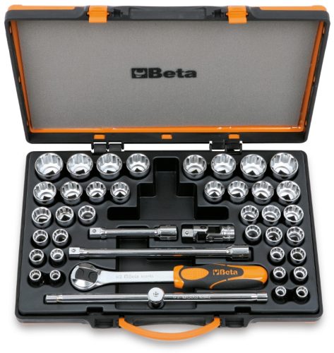 BETA 920/C37 37 dugókulcs és 5 tartozék fémdobozban  (BETA 920/C 37)
