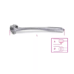   BETA 920/55INOX Irányváltós emelő 1/2"-es pozitív szögletes csatlakozóval, rozsdamentes acélból (BETA 920/55/INOX)