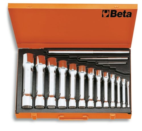 BETA 930/C13  13 részes erősített tizenkétszögű csőkulcs szerszám készlet kofferban  (BETA 930/C 13)
