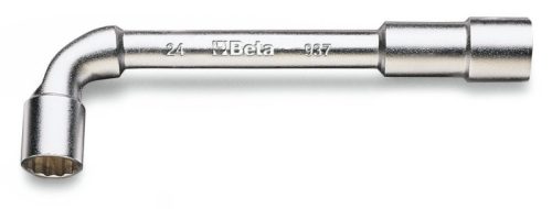 BETA 937 Hatlapú-tizenkétszögű pipakulcs, krómozott 10x10 (BETA 937/10)
