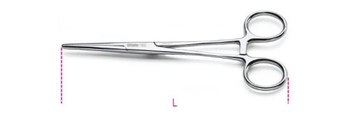 BETA 1002 Önzáró fogó lekerekített, recézett pofával, rozsdamentes acélból (BETA 1002)