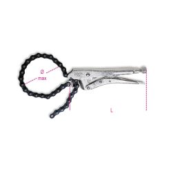   BETA BETA 1064 Láncos önzáró fogó, krómozott (BETA 1064)