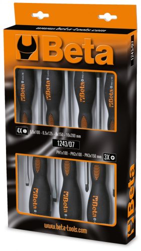BETA 1243/D7 7 részes csavarhúzó szerszám készlet (BETA 1243/D7)