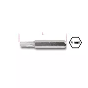 BETA 1256RTx 7 csavarhúzóbetét 4 mm tamper resistant Torx®-csavarokhoz – kéziszerszám