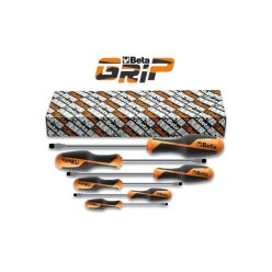   BETA 1260/S6 Csavarhúzókészlet hasítottfejű csavarokhoz, 6 darabos (BETA 1260/S 6)