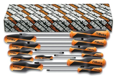 BETA 1263/S12 Csavarhúzókészlet, 12 darabos (BETA 1263/S12)